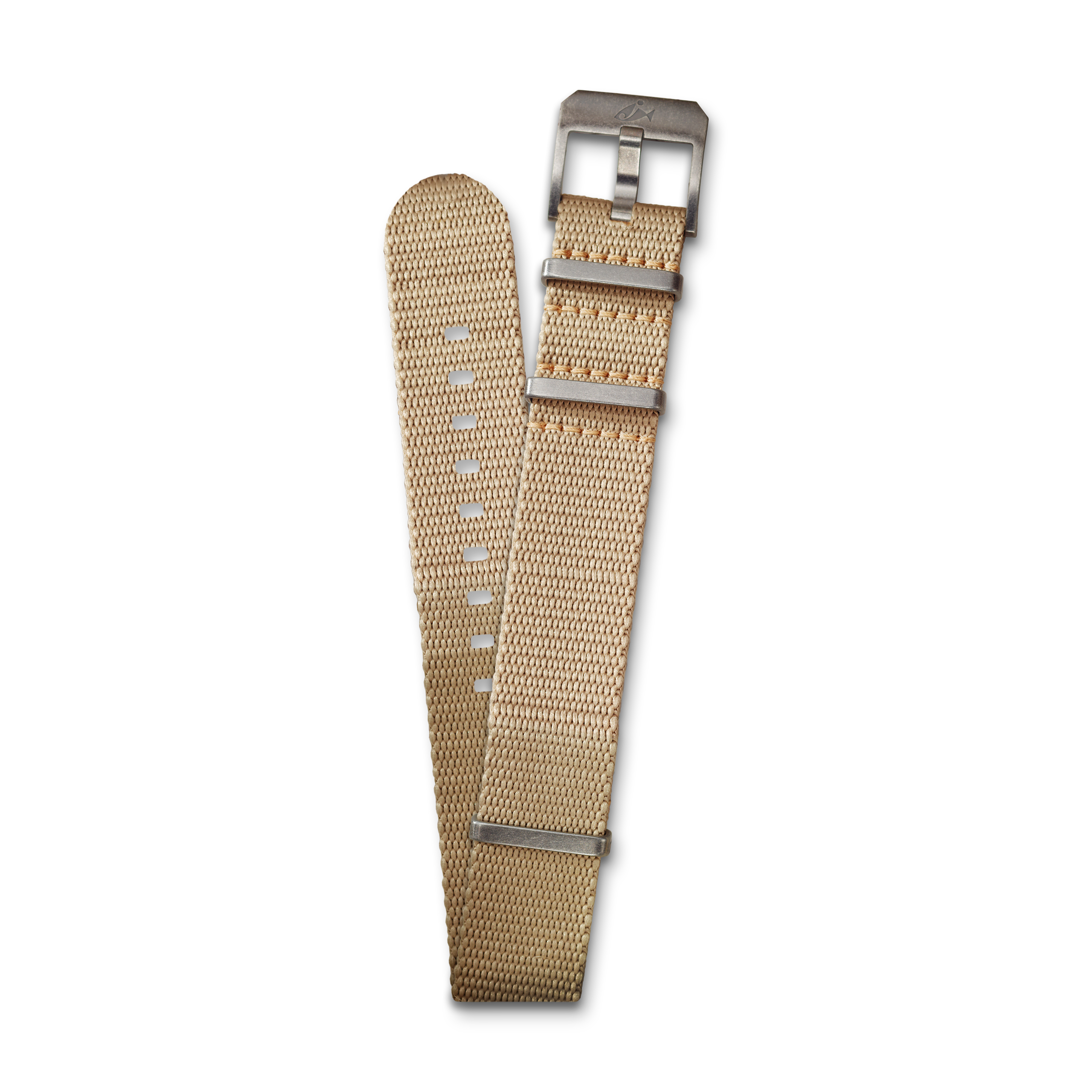 NATO-band med stiftspänne, Beige