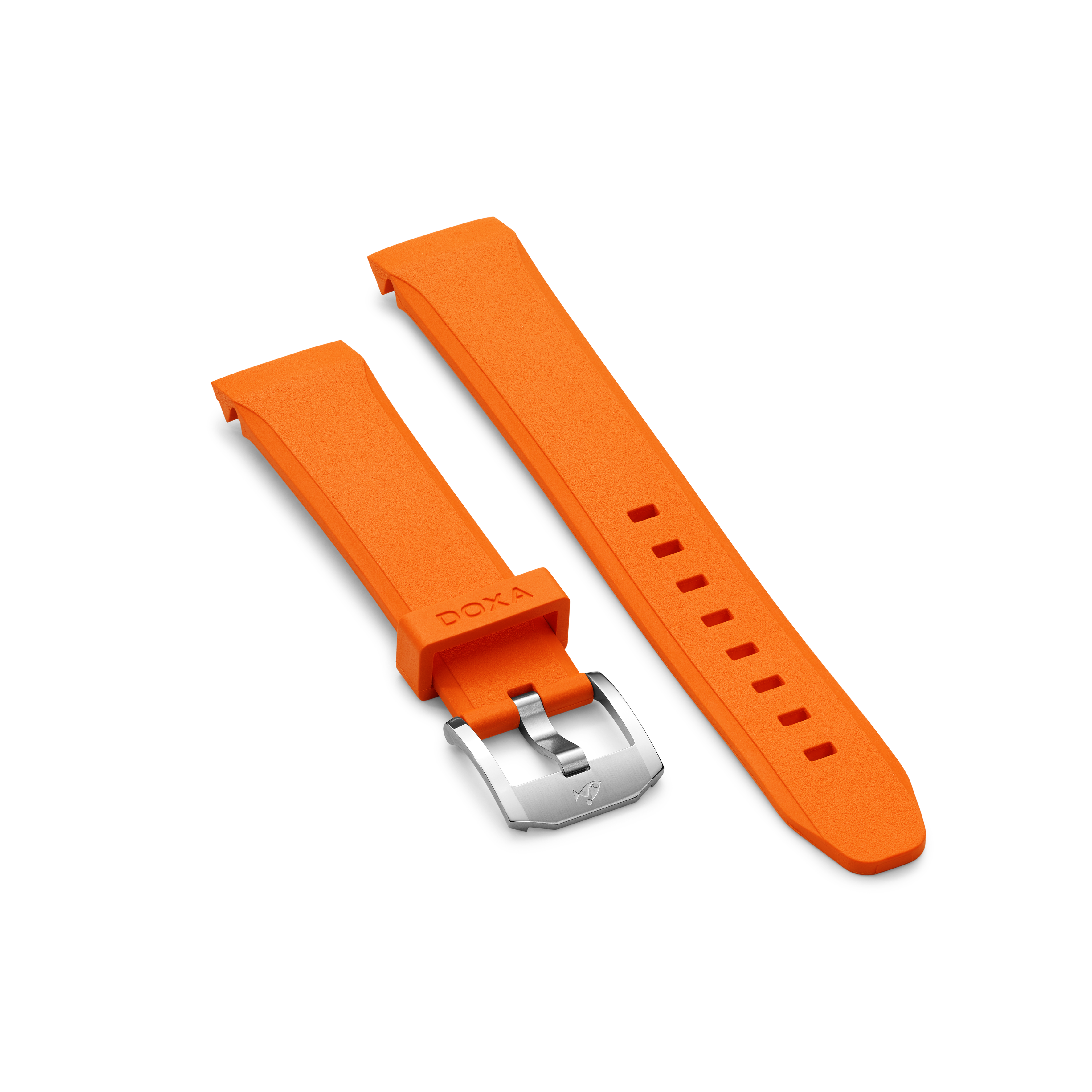 Gummiband med stiftspänne, Orange